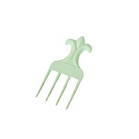 Spriggle Hair Pick Curly Hair Wide Teeth Green Tea Small 1 Count