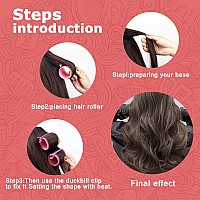 Self Grip Hair Roller Set Hair Roller Set 16 Pcs Hair Rollers With Hair Roller Clips And Comb Salon Hairdressing Curlers Diy Hai