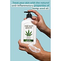 Hemp Heaven Coconut Bliss Body Lotion Luxurious Nourishing Hydration For Silky Smoothness And Softness Experience Hemp Seed