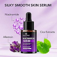 Botanic Hearth 10 Niacinamide Face Serum With Allantoin Zinc Pca Cica Hyaluronic Acid Minimize Pores Correct Dark Spots