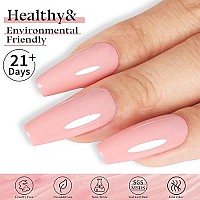 Tutuyu Gel Nail Polish 051 Fl Oz Soak Off Uv Nude Pink Gel Polish For Nail Art Diy Manicure At Home Or Manicure Salon Summer S