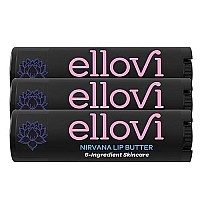 Ellovi Natural Lip Butter Lip Balm Nirvana Pure Enough To Eat Made With Just 6 Vegan Ingredients 100 Natural Organic