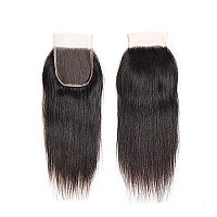 Straight Lace Closure Human Hair 4X4 Hd Lace Closure 18 Inch Unprocessed Brazilian Virgin Hair Lace Frontal Free Part Closure 10