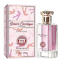 Hybrid Company Seans Classique Pour Femme Eau De Parfum Natural Spray Vaporisateur 100Ml 34Floz