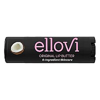 Ellovi Natural Lip Butter Lip Balm Original Pure Enough To Eat Made With Just 6 Vegan Ingredients 100 Natural Organic