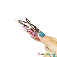 Luv Her Cocomelon Hair Clips For Girls 6Pc Magical Confetti Hair Clips With Favorite Cocomelon Character Charms Ages 3