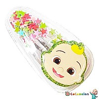 Luv Her Cocomelon Hair Clips For Girls 6Pc Magical Confetti Hair Clips With Favorite Cocomelon Character Charms Ages 3