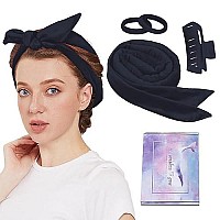 Haimailife Heatless Curling Rod Headband 60 Extra Long Soft Hair Curlers To Sleep In Hair Rollers With Clips And Scrunchies