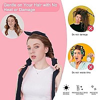 Haimailife Heatless Curling Rod Headband 60 Extra Long Soft Hair Curlers To Sleep In Hair Rollers With Clips And Scrunchies