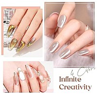 Mizhse Magnetic Cat Eye Gel Polish For Nail 10Ml Shimmer Moonlight Crystal Cateye Gel With Magnet Stick Gold Silver Gloss Auror