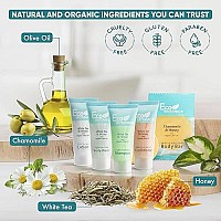 Eco Botanics Hotel Soaps Toiletries Bulk Set 085Oz Hotel Shampoo Conditioner Body Wash Body Lotion Bar Soap Travel Si