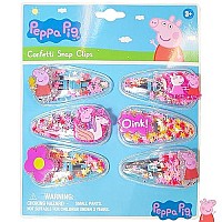 Luv Her Toys For Girls 6Pc Cute Hair Clips For Girls With Favorite Character Charms Gifts Magical Confetti Hair Clips For Kids