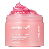 Medicube Collagen Jelly Cream Niacinamide Freezedried Hydrolyzed Collagen Boosts Skins Barrier Hydration And Gives 24H Gl