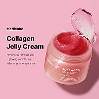 Medicube Collagen Jelly Cream Niacinamide Freezedried Hydrolyzed Collagen Boosts Skins Barrier Hydration And Gives 24H Gl