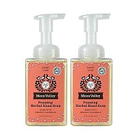 Moon Valley Herbal Foaming Hand Soap Vegan Candy Cane Recyclable Bottle