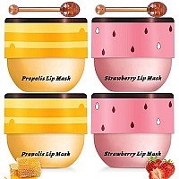 Lip Mask Overnight Lip Sleeping Mask Lip Mask With Vitamin C Antioxidants Improves Dryness Hydrating Prevention Dry And Cr