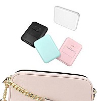 Kakuje Travel Mirror With Light 1X3X Magnification Led Compact Mirror With Nternal Biattery Pink Mini Mirror For Purse Pocke