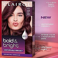 Clairol Bold Bright Permanent Hair Dye V3 Intense Passion Plum Hair Color Pack Of 1