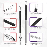 Utopia Care Cuticle Trimmer With Cuticle Pusher Nail Cuticle Trimmer Set Manicure Kit Pedicure Kit Sharp Cuticle Nippers Pro