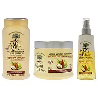 Le Petit Olivier 3pc Hair Care Set - Shampoo, Mask, Detangler