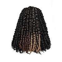 12 Inches 9 Packs Passion Twist Crochet Hair For Black Womenmixed Colors Combo Pack7 Packs 1B 1 Pack T1B271 Pack T1B30 P