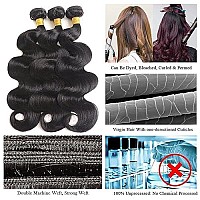 Human Hair Bundles Body Wave Bundles Human Hair 20 20 20 Inch 3 Bundles Human Hair 10A Grade 100 Unprocessed Brazilian Virgin H