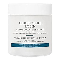 Christophe Robin Cleansing Purifying Scrub With Sea Salt For Oily And Itchy Scalp Detox 75Ml Low Dioxane 2024 Edition