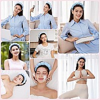 Ztomine Headbands For Women Spa Headband And Wristband Set Headband For Washing Facefacial Maskmakeup And Skin Caregifts