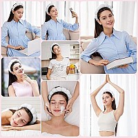 Ztomine Headbands For Women Spa Headband And Wristband Set Headband For Washing Facefacial Maskmakeup And Skin Caregifts