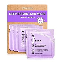 Keranique Hair Mask Deep Repair And Intense Hydration For Damaged Dry Fine Hair With Keratin Protein