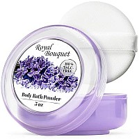 Rneu 2 Pack Body Powder For Women With Powder Puff 100 Talcfree Elegant Royal Bouquet Scented Dusting Powder After Bath Fo