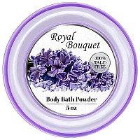 Rneu 2 Pack Body Powder For Women With Powder Puff 100 Talcfree Elegant Royal Bouquet Scented Dusting Powder After Bath Fo