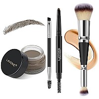 Lavone Eyebrow Pencil Makeup Kit For Eyebrow Makeup Make Up Brow Kit With Waterproof Eyebrow Pencil Eyebrow Pomade Foundation