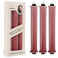 Overnight Blowout Rods Jumbo Heatless Hair Curler Heatless Curls Satin Jumbo Flexi Rods To Sleep In Heatless Rod For All Hair