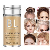 4Pcs Hair Wax Stick Slick Back Hair Brush Versatile Hair Styling Set Hair Wax Stick For Flyaways Wigs Hair Tamer Styling E