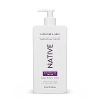 Native Body Lotion Contains Naturally Derived Plantbased Moisturizers For Women And Men Restores Dry Skin Lavender Rose 1