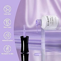 Rarjsm Light Purple Gel Nail Polish Pastel Purple Gel Nail Polish 1Pcs 15Ml Lavender Purple Gel Nail Polish Soak Off U V Curing