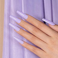 Rarjsm Light Purple Gel Nail Polish Pastel Purple Gel Nail Polish 1Pcs 15Ml Lavender Purple Gel Nail Polish Soak Off U V Curing