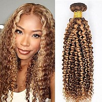 427 Honey Blonde Bundles Human Hair Kinky Curly Bundles Human Hair 100 Brazilian Hair Bundle 10A Honey Blonde Virgin Bundles H