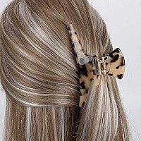 Big Hair Claw Clips For Women Banana Hair Barrette Tortoise Pattern Hair Claws For Long Thin Thick Hair 45Strong Hold Jaw Cla