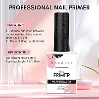 Makartt Nail Primer No Lift Nail Primer For Acrylic Nails Professional Nail Primer Prep For Gel Nail Polish And Dipping Powder