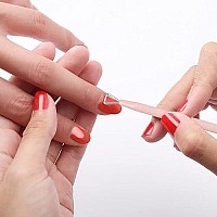 2Pcs Cuticle Pusher And Cutter With Storage Case Professional Cuticle Pusher Nail Polish Remover Stainless Steel Manicure Tool S