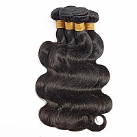 Human Hair Bundles Body Wave Bundles Human Hair 18 20 22 24 Inch 3 Bundles Human Hair 10A Grade 100 Unprocessed Brazilian Virgi