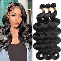 Body Wave Bundles Human Hair Bundles 18 18 18 Inch Bundles Human Hair 10A Grade 100 Unprocessed Brazilian Virgin Hair Body Wave