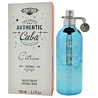 Cuba Authentic Citrus Men’s EDT Spray, 3.3 oz